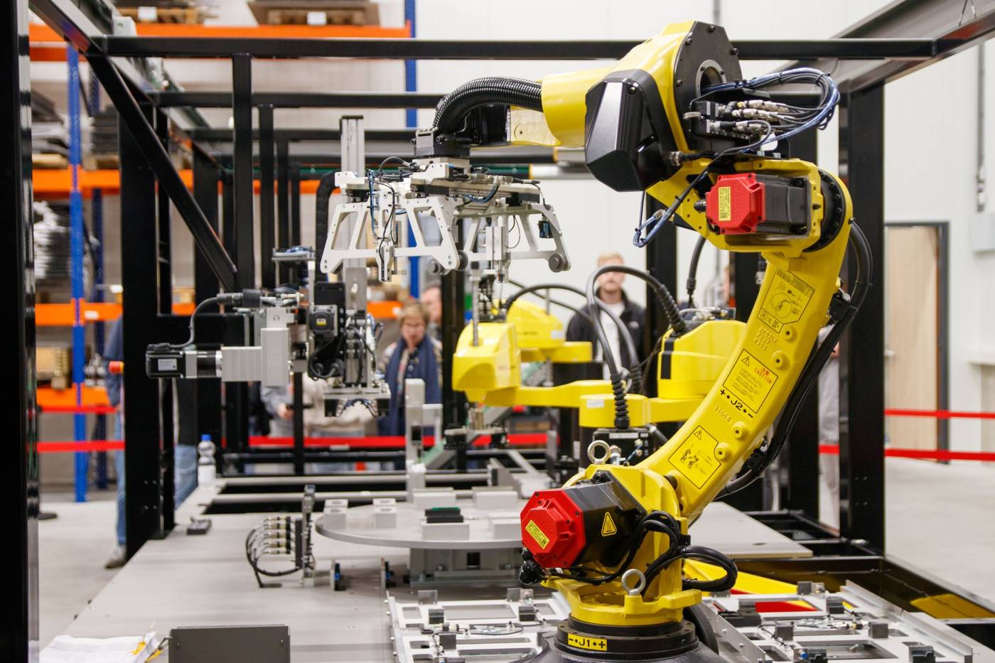 Bipedal robot manufacturing plant