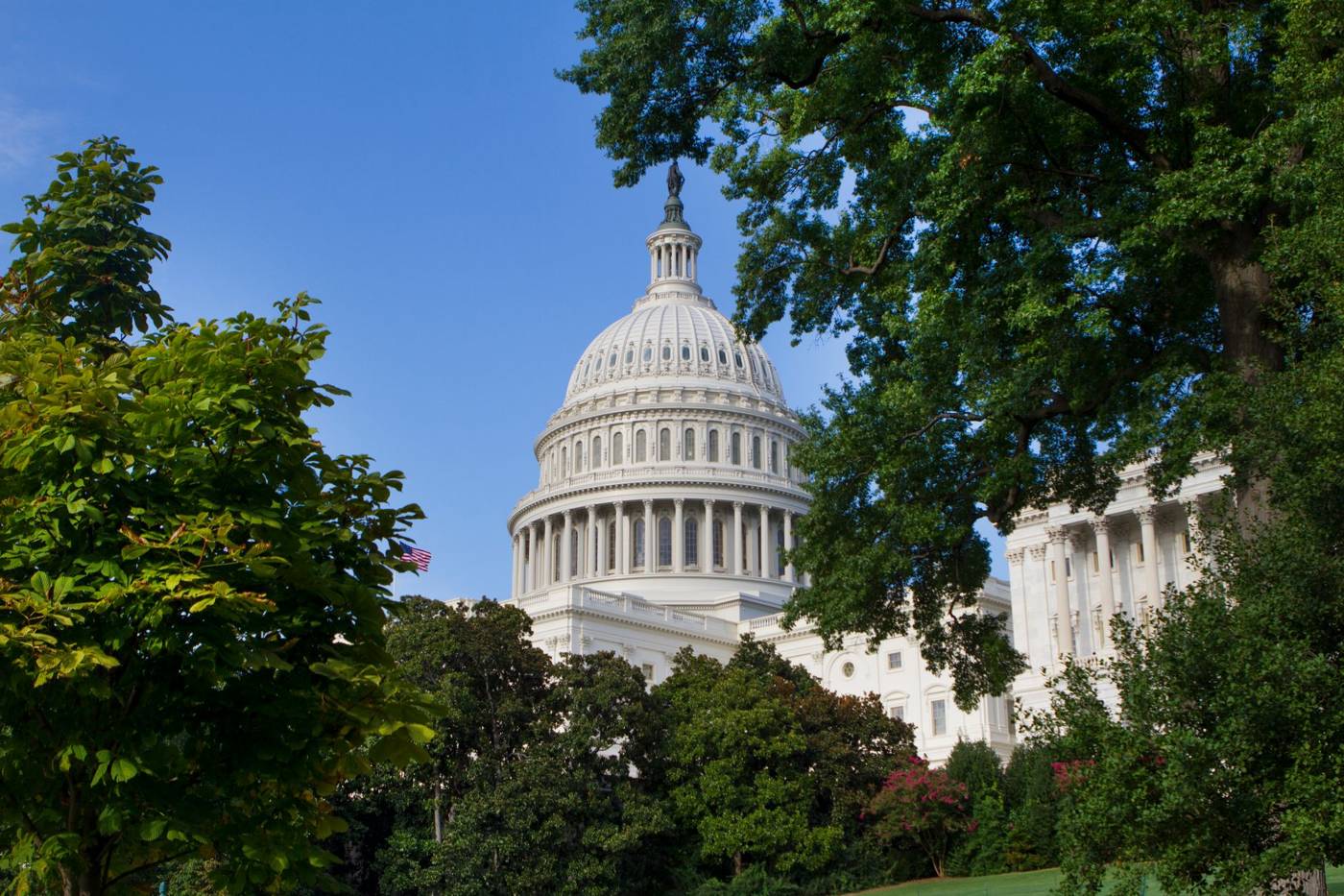 Capitol hill building exterior