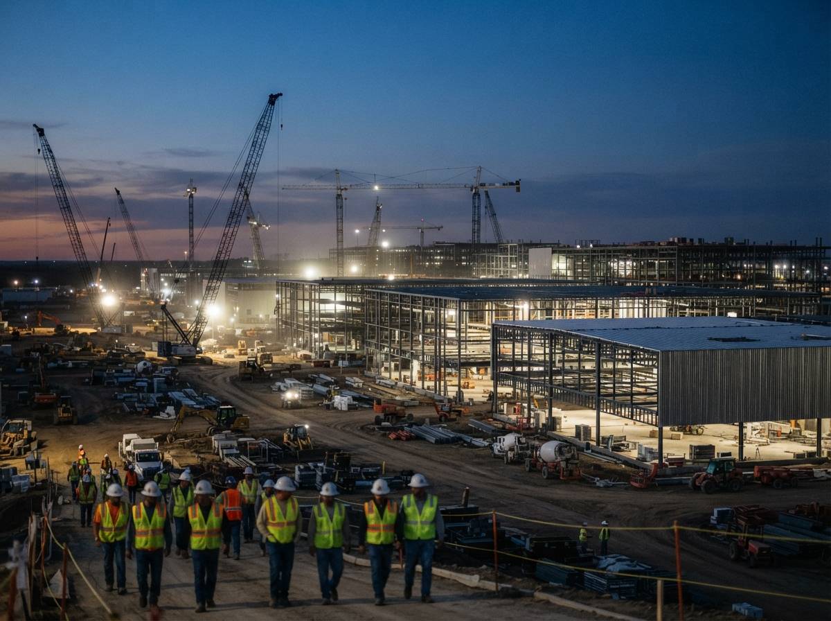 Meta stock slipped 2.79% even as Zuckerberg's data center ambitions expand to 5 gigawatts, fueling a boom in industrial…