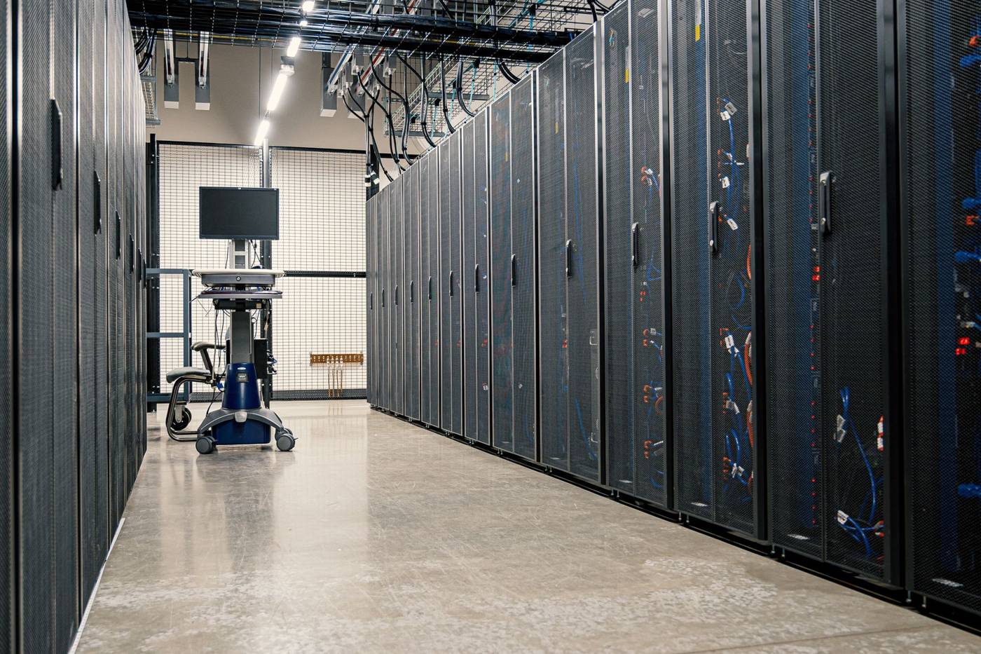 Server rack data center